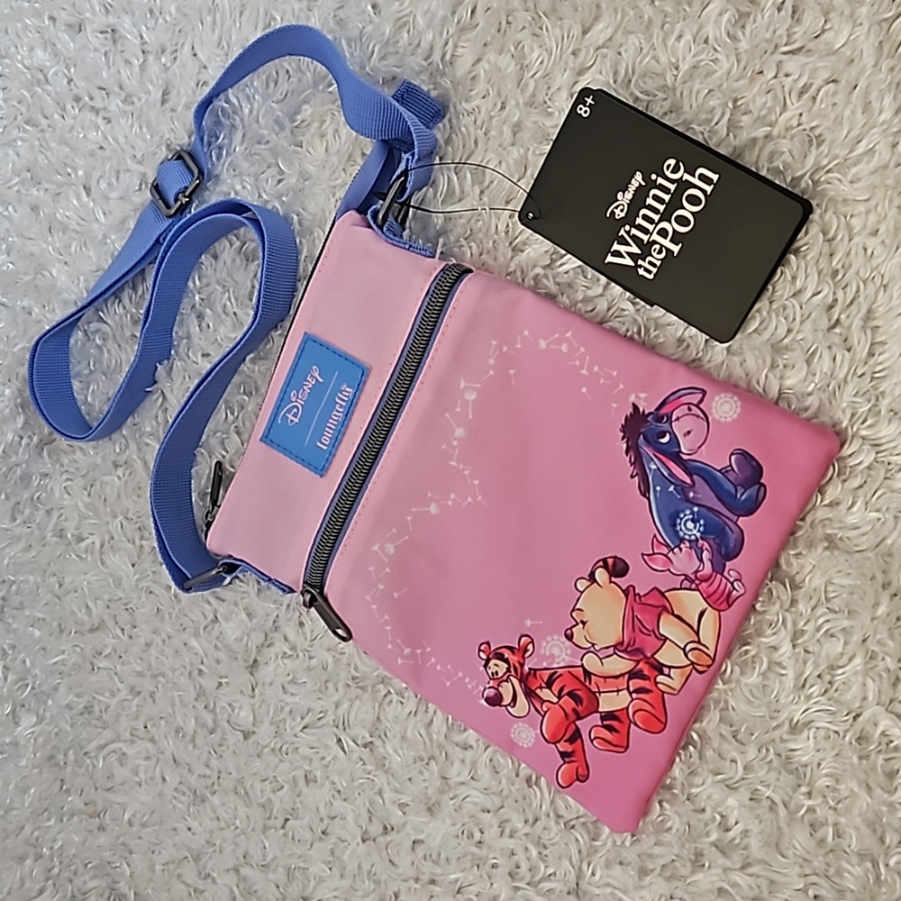 Loungefly Disney Winnie the Pooh and friends Passport crossbody Bag